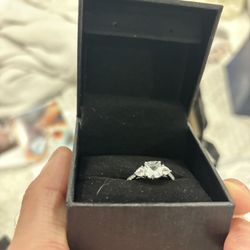 Aquamarine Promise Ring BRAND NEW NEVER WORN