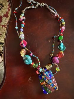 Beaded Colorful Necklace 
