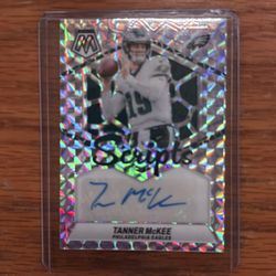 2024 Panini Mosaic Scripts Signature Tanner McKee