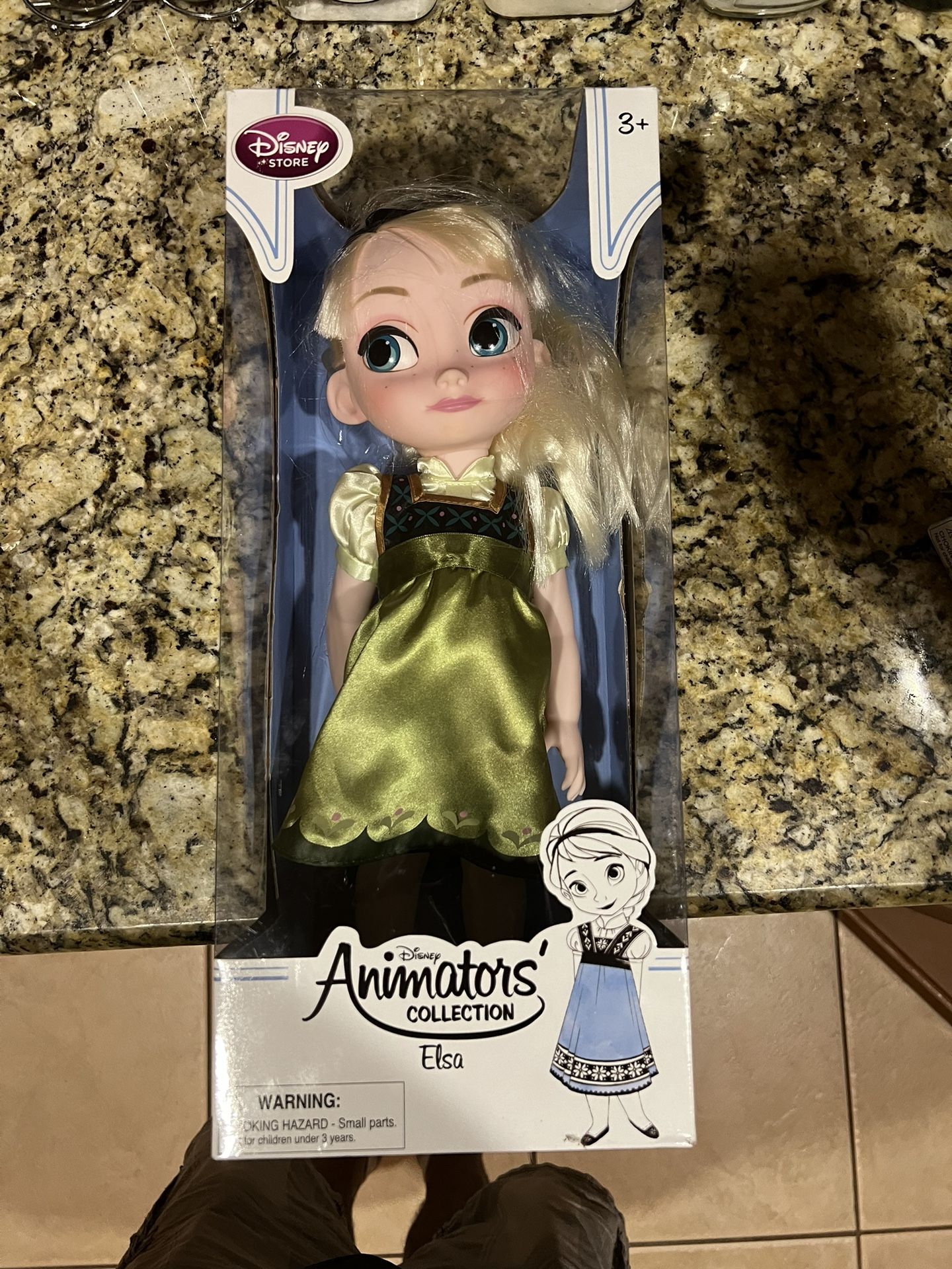 Disney Store Frozen Elsa Animators' Collection 16 Doll New