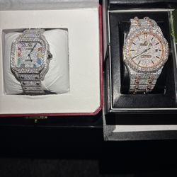 Vvs1 Moissanite Watches (pass Diamond tester) 