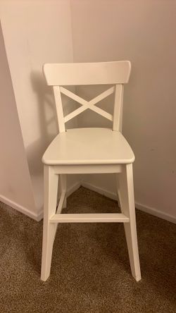 White Bar Stool
