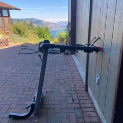 Yakima Swingdaddy 4.  hitch mount bike rack for easy transport.