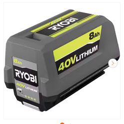 ryobi 40v 8ah battery kit new
