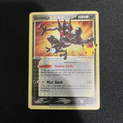 Greninja Celebrations Promo
