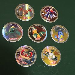 Dodrio Cacnea Squirtle Pokemon Pogs Lot