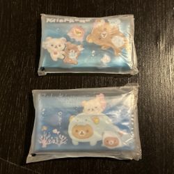 Rilakkuma sea kuji "Neo Rilakkuji Part 6” Mini Clear Pouches Prize F