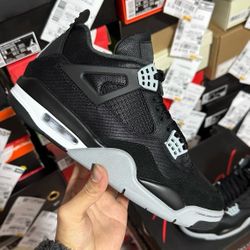 Air jordan 4s  black canvas  more colors available 