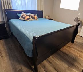 Cal king bed