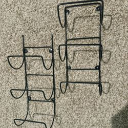 Metal Towel Rack, For Wall - Black 