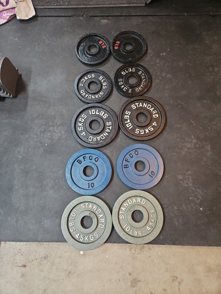 Olymoic Size Weights