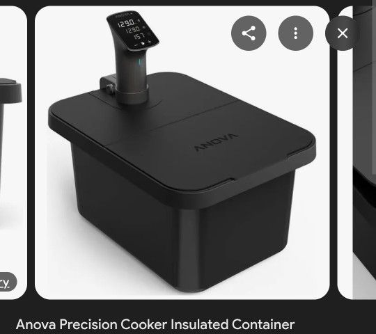 Anova Precision Cooker With Insulated Container