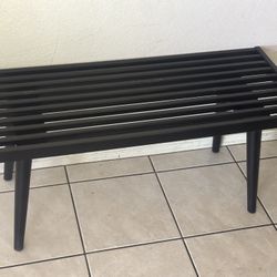 Black Entry Way Bench
