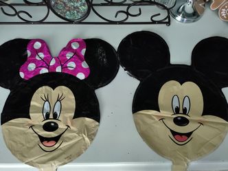 Mickey And Minnie Mouse Balloons