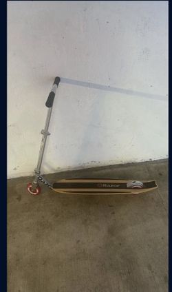 Razor California Longboard Scooter Wood Rare!!