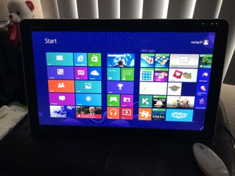 Sony Vaio Tap 20" SVJ202B15L Touch Screen Intel i5 All In One Desktop.