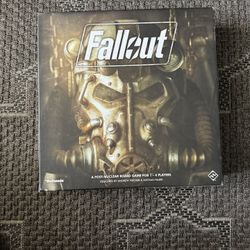 FALLOUT  Tabletop Game, Post-Nuclear board game