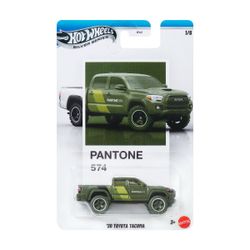 Pantone Toyota Tacoma Hot Wheels