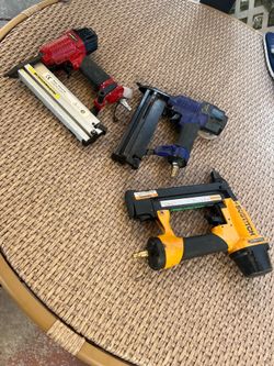 Stappler gun and finish nailers