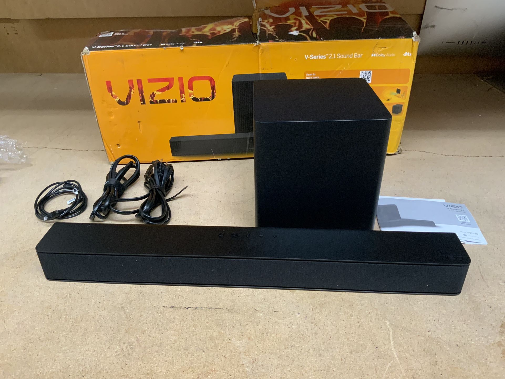 Vizio Sound Vizio Sound Bar Subwoofer VIZIO VSB211 CH 32