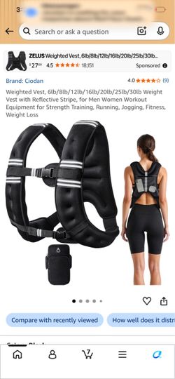 New in box 12 pound weight vest for men and women