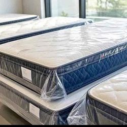 🛏️✨ Brand New All Size Mattress | 📦 Optional Box & 🔩 Metal Frame