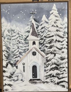 Christmas Picture Painting Art 