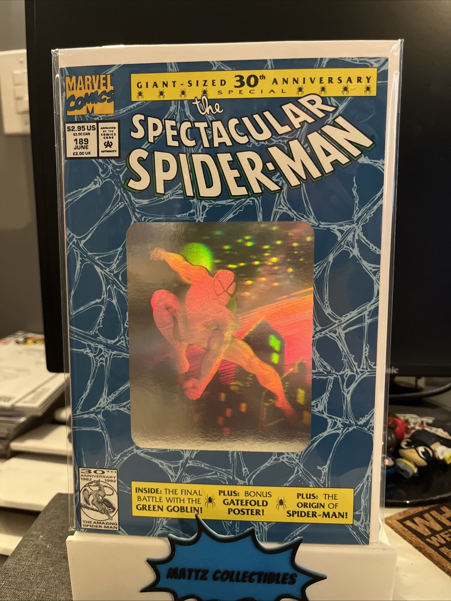 Spectacular Spider-Man #189 - Holo Cover