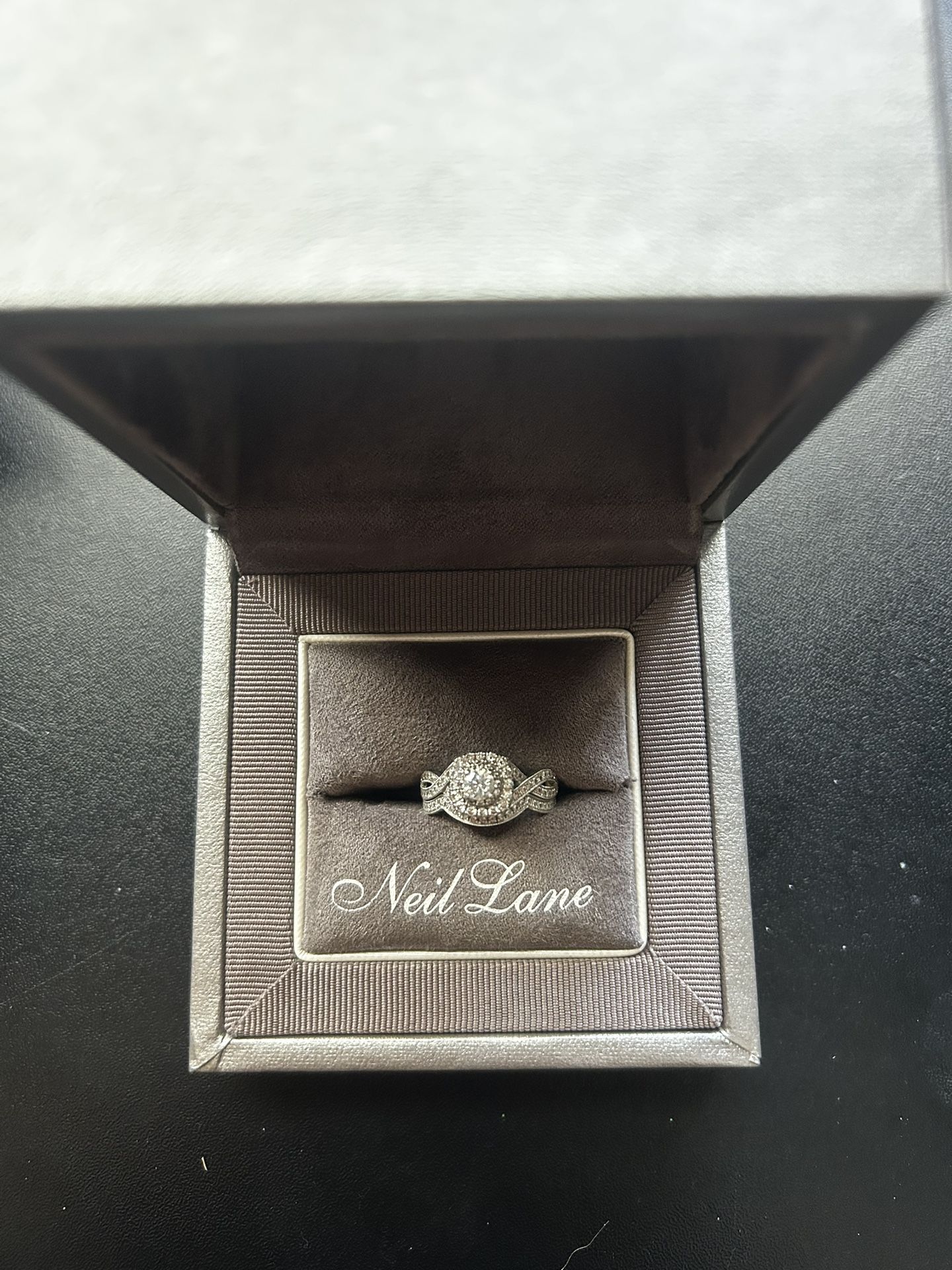 Designer Neil Lane Engagement Ring & Wedding Band