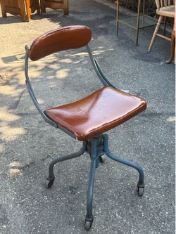 Mid Century industrial office chair
