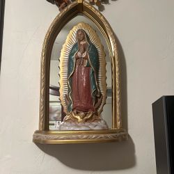 Virgin Mary Home Interiors  Mirror 