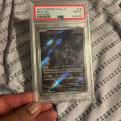2023 Pokemon SV2a JP Mewtwo PSA 10
