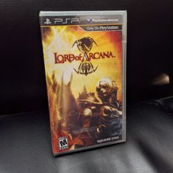 Psp Lord Of Arcana Factory Sealed New