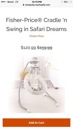 Fisher price Cradle n swing set