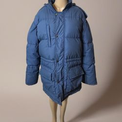 William Barry Struggle Gear Goose Down Puffer Vest Jacket  Sz M
