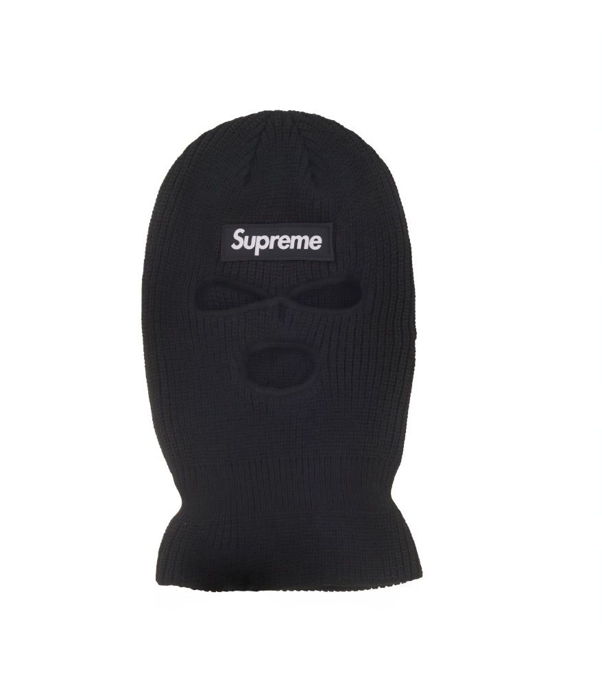 Supreme Box Logo Balaclava Black