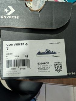 Athletic Navy Size 7 Women Converse