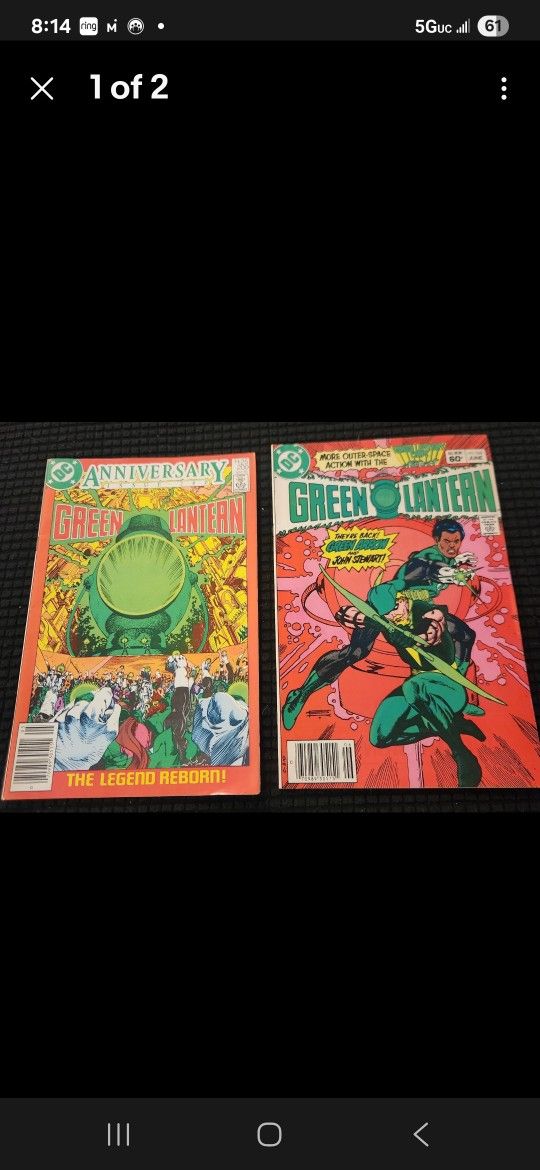 Lot Of 2 DC Comics Green Lantern #121 #200