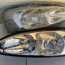 04-08 Pontiac Grand Prix Headlights Luces Calaveras Micas Faros Focos Faroles Headlamps 