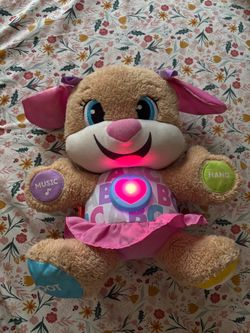 Baby learning stuffed toy