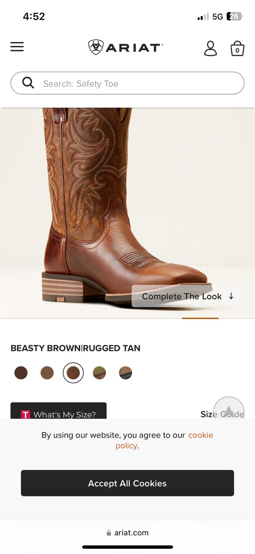 Ariat Slingshot 12EE