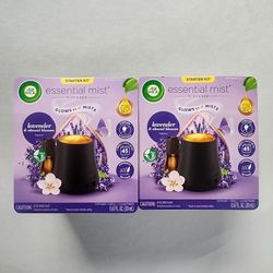 2 Air Wick Essential Mist Diffuser Lavender 