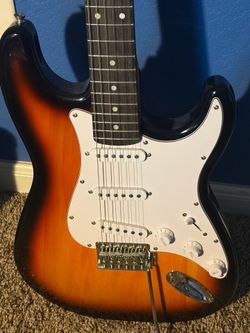 Starter amp and stadium Stratocaster
