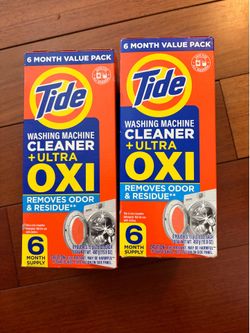 Tide Washing Machine Cleaner - 6ct, $6/box