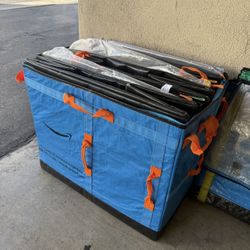 Courier Delivery Moving  Style Tote Bags Box Collapsable Tug  Anywhere