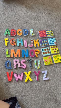 Letter and numbers