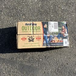 Duraflame Outdoor Firelogs – 3 Pack (New, Sealed)