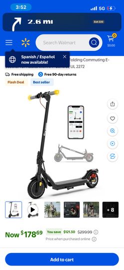 Electric scooter 5th wheel