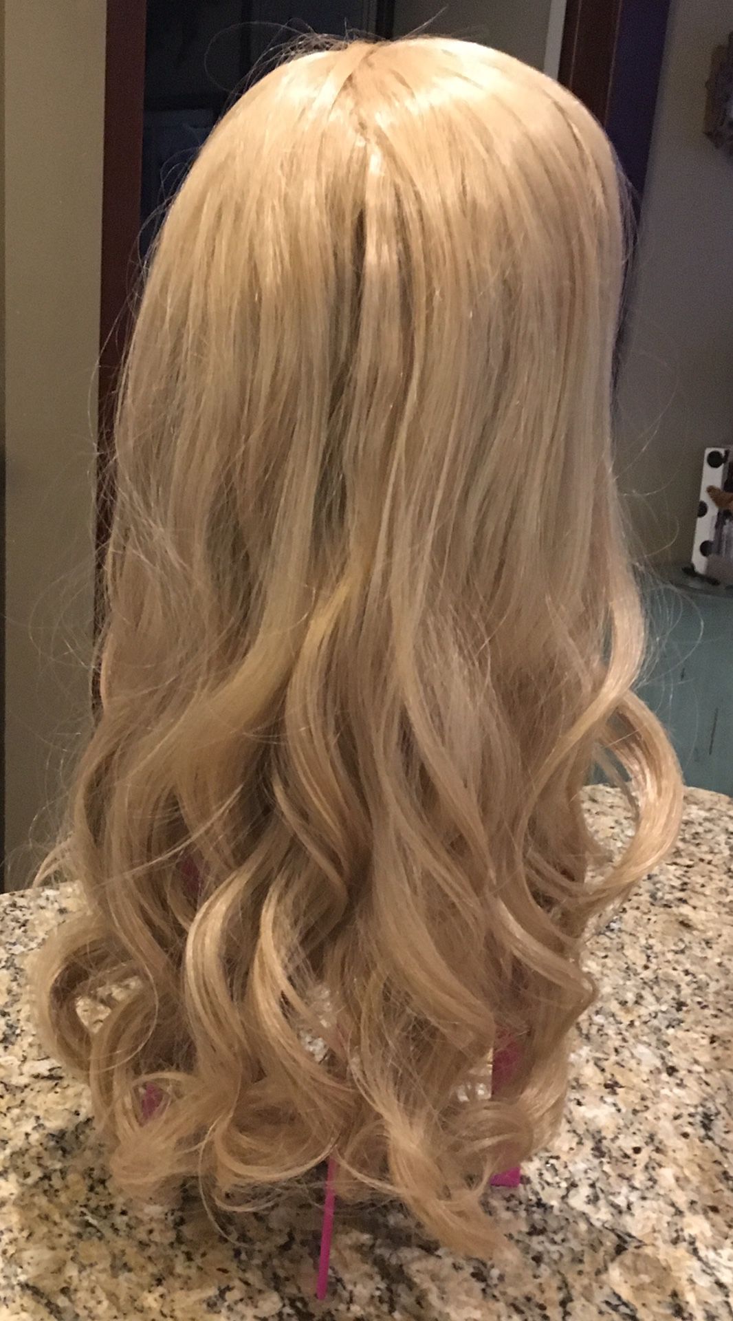 24 inch blonde wig