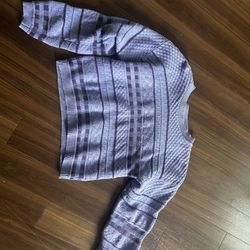 Jeans Wear purple sweater 